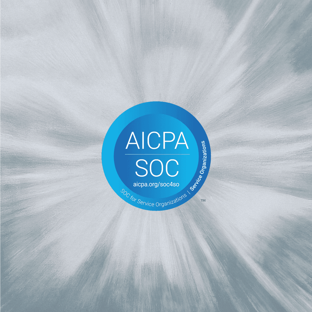 AICPA SOC for Service Organizations logo with text AICPA SOC aicpa.org/soc4so SOC for Service Organizations